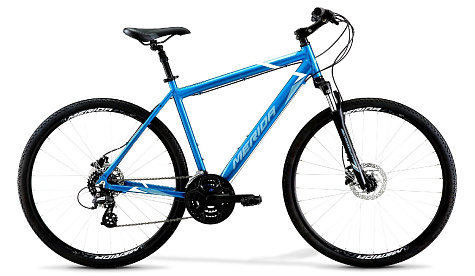 Велосипед Merida Crossway 10 Blue/WhiteGray