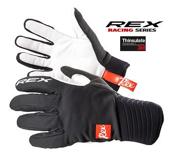 Перчатки REX Thermo Plus Glove  black/white