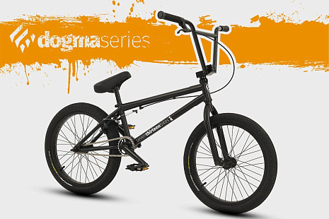 Велосипед BMX 713Bikes Black Dogma