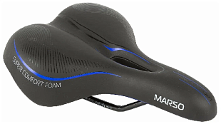 Седло Vinca Sport VS 01 Marso Blue с вентиляционным отверстием