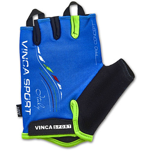 Перчатки Vinca sport VG 934 Italy, гель, цвет синий