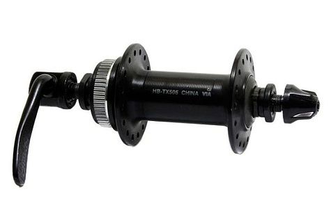 Втулка передняя Shimano Tourney HB-TX505 (36, C.Lock, черная)