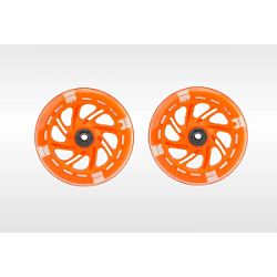 Колеса 135x38мм, свет, KMS с подшипником, пара.802004