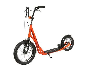 Самокат внедорожный Novatrack City Line,колеса 16"/12",