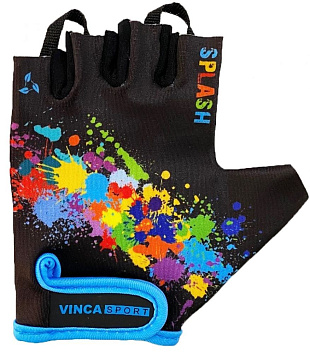 Перчатки Vinca sport VG 981 Splash черные