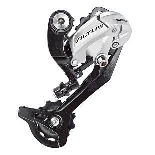 Переключатель задний Shimano Altus, M370, SGS, 9 ск.