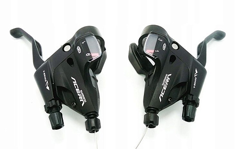 Комплект моноблоков Shimano Dual Control Acera M390 3x9sp