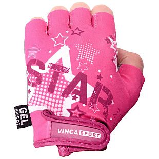 Перчатки Vinca sport VG 967 Stars розовый