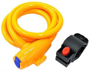 Замок Vinca VS588 yellow с держателем (12*1200мм)