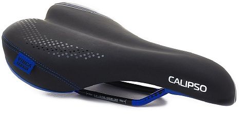 Седло Vinca Sport VS 04 Calipso, черно-синее