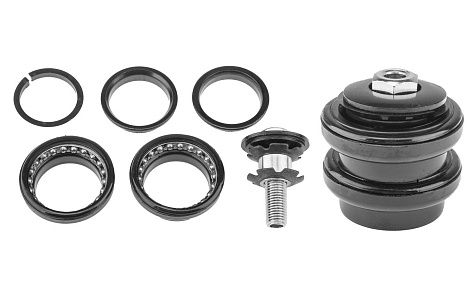 Рулевая колонка 1.1/8" KL-B219 Kenli BMX насыпной подш.