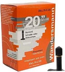Камера 20x1.75-2.125 A/V Wandersmann(Welltire)