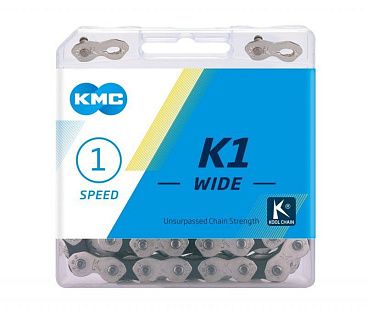 Цепь KMC K1 BMX 1 скорость 110 зв.