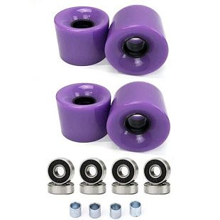 Комплект колес для лонгбордов 60x45 мм 78A 4 шт.