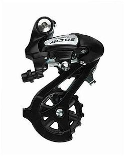 Переключатель задний Shimano Altus,RD- M310-L 7/8ск, черн.
