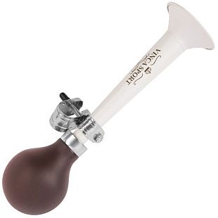 Клаксон Vintage металлический коричневый HR278