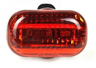 Фонарь задний Vinca Sport 3 диода, с бат.