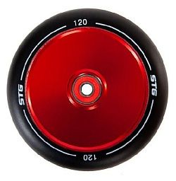 Колесо STG 120 мм с алюминиевым ободом, ABEC-11