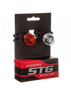 Набор фонарей STG перед+зад TL5417 с CR2032
