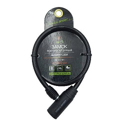 Замок Vinca Sport GK-101.101 black (8*650мм)