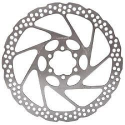 Диск тормозной Shimano, RT56, 180мм, 6-болт, только для пласт колод